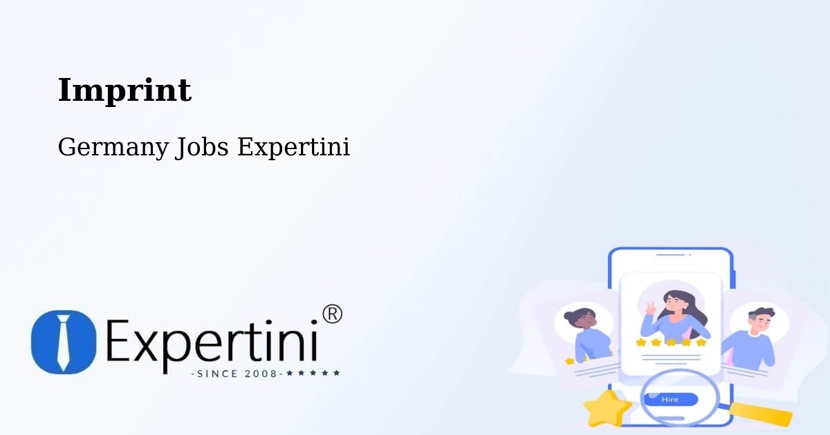 Imprint – Weinsberg - Germany Jobs Expertini